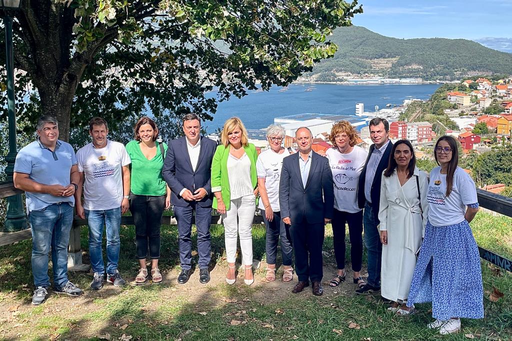 Reunión de Valentín González Formoso con la plantilla de Nueva Pescanova en Vigo