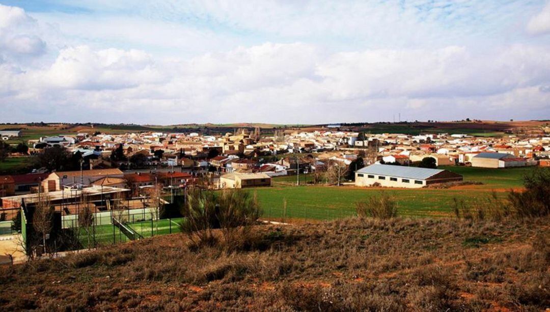 Vista panorámica de Buenache de Alarcón (Cuenca).