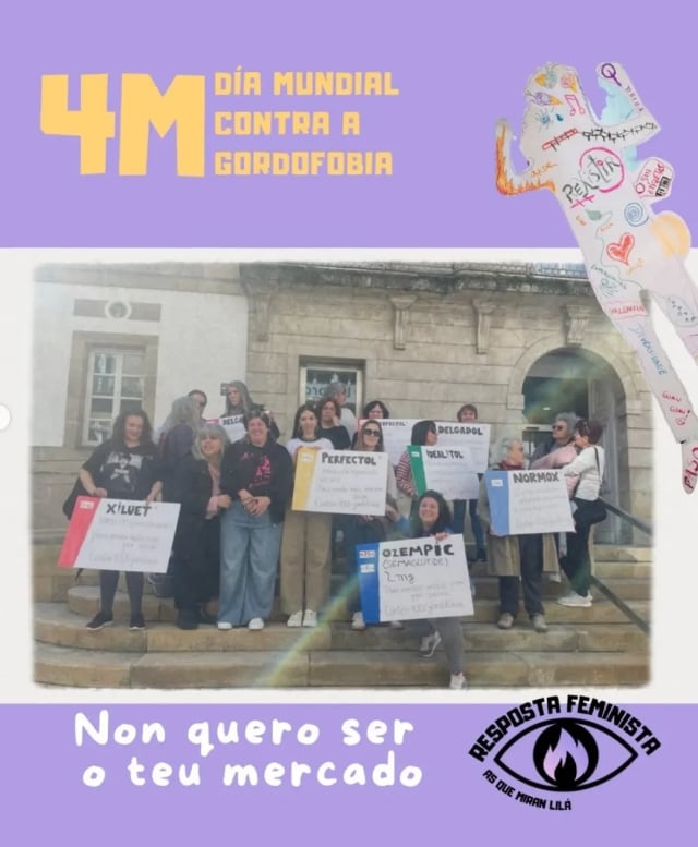 Protesta de Resposta Feminista en Vigo