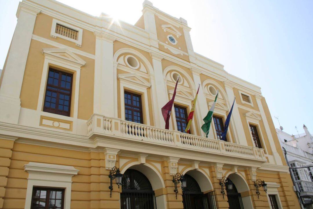 Fachada del Ayuntamiento de Chiclana