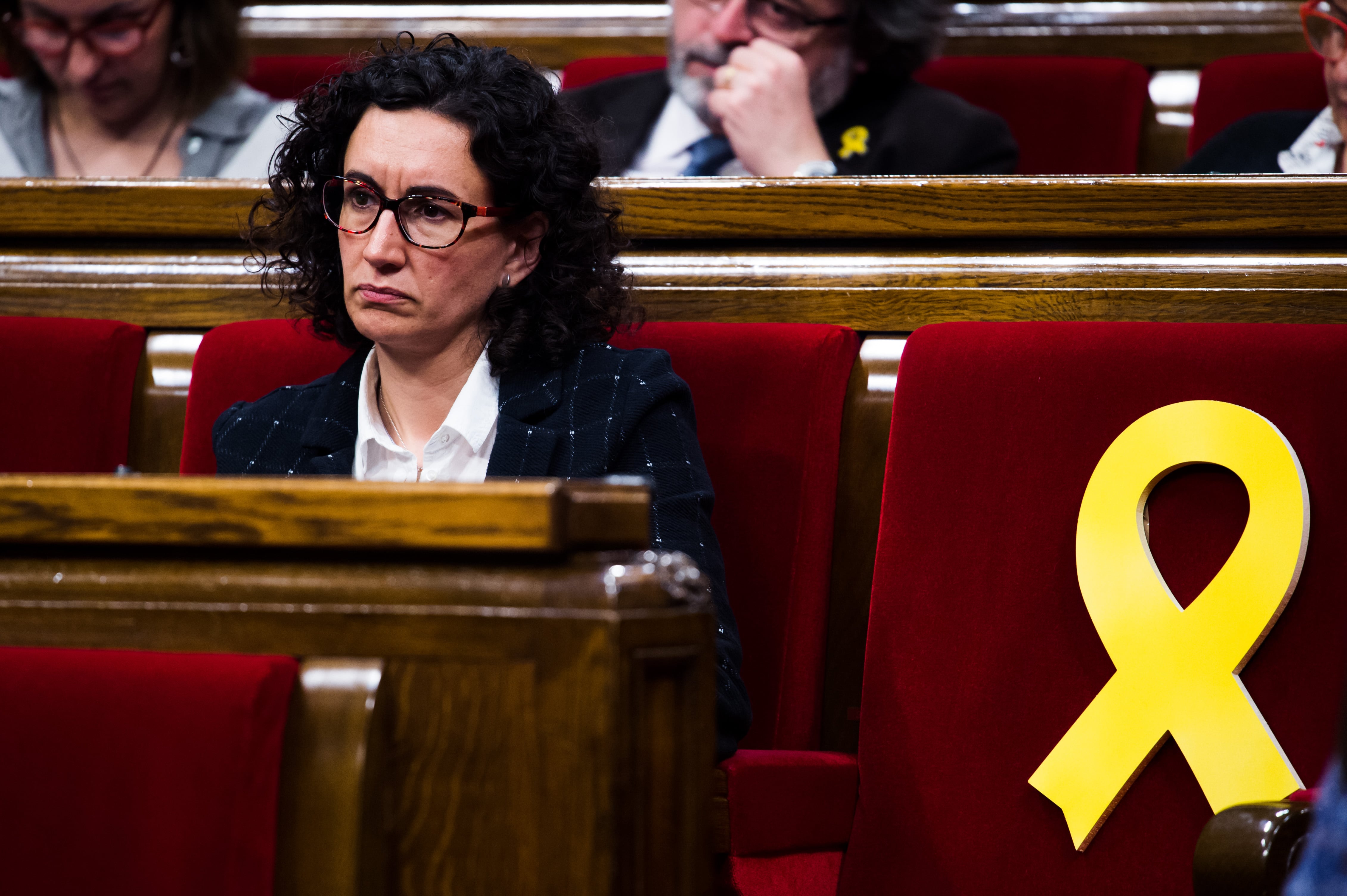 Marta Rovira en el Parlament de Catalunya