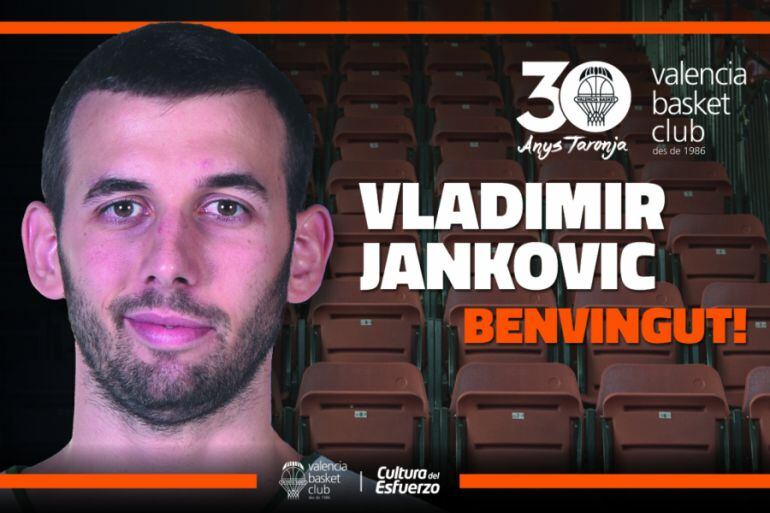 Vladimir Jankovic ficha por el Valencia Basket