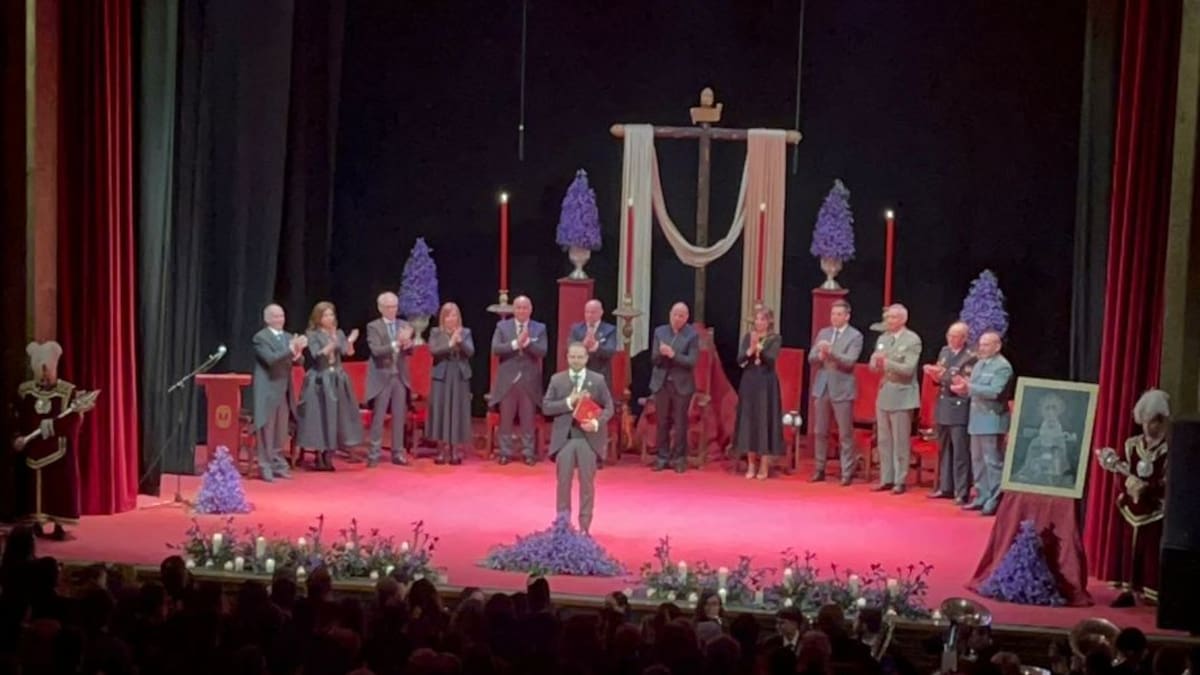 Pablo Herrera pronuncia un emotivo y comprometido pregón de la Semana Santa de Ronda 2026