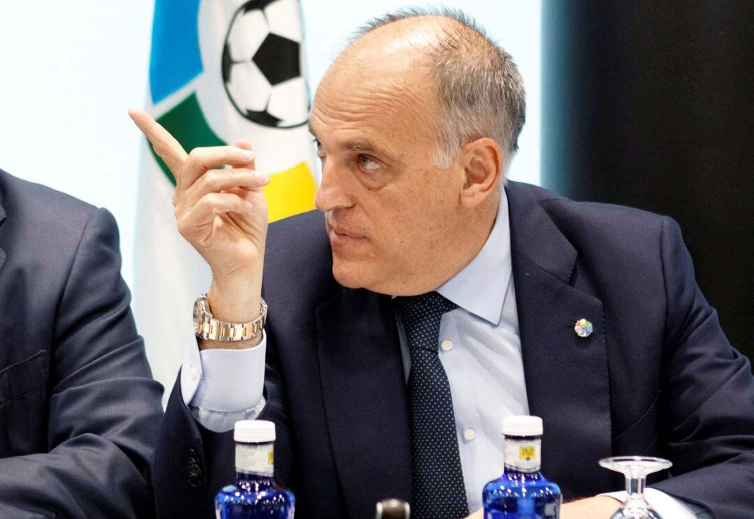 Javier Tebas en una foto de archivo.