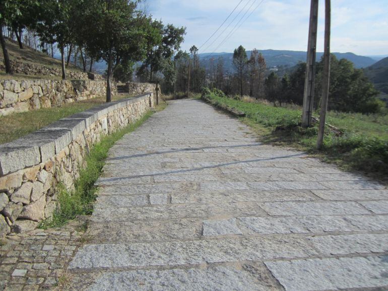 Imagen de archivo del Camino real de Cudeiro.