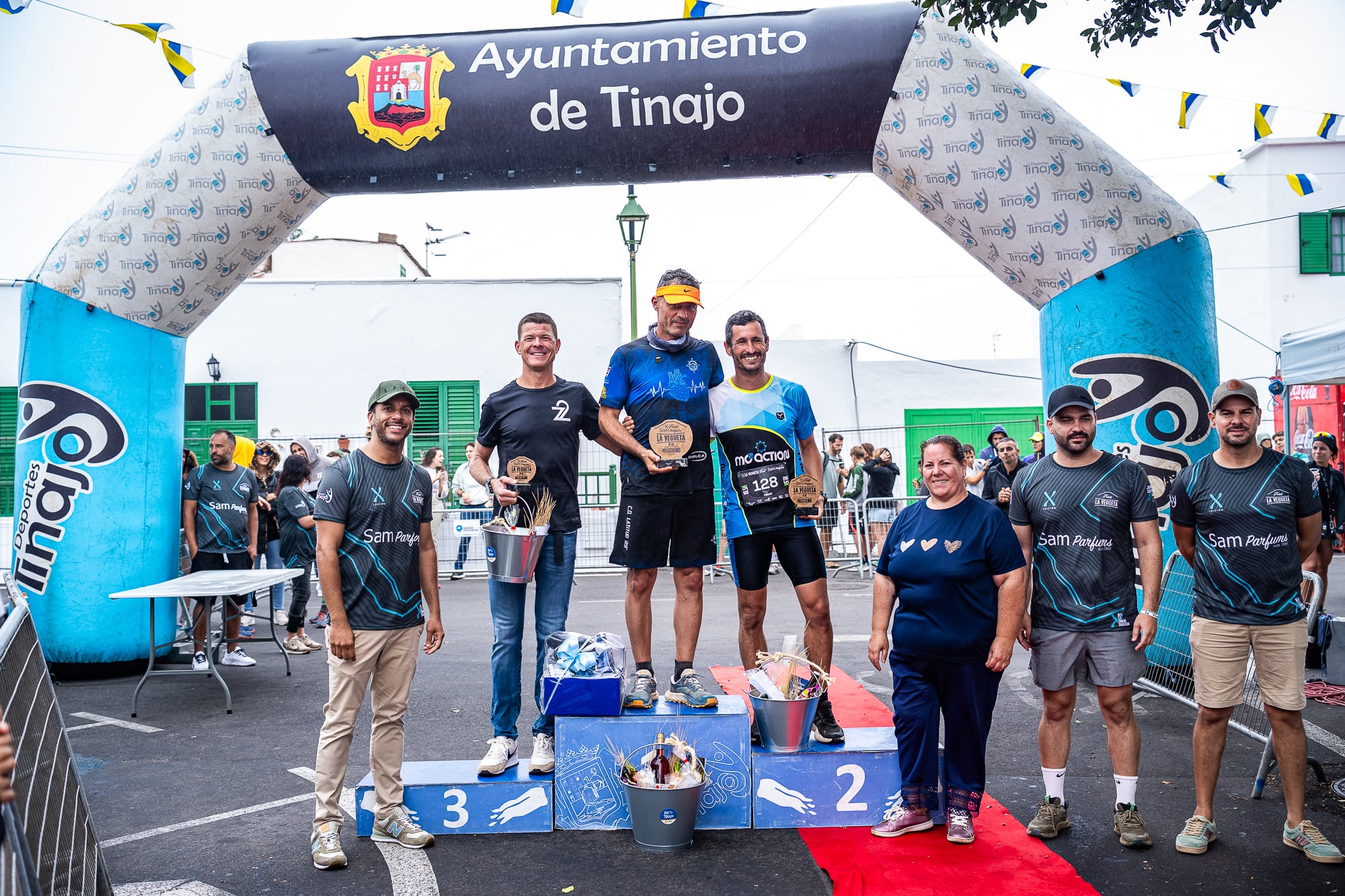 Pódium Masculino 10km.