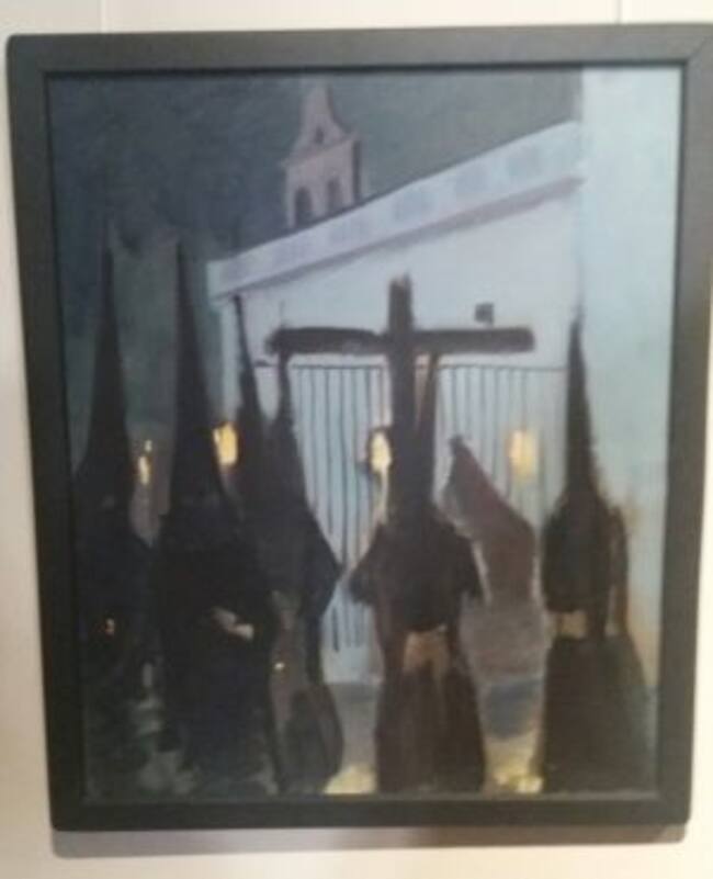 Procesión Semana Santa. Boceto. Guido Caprotti