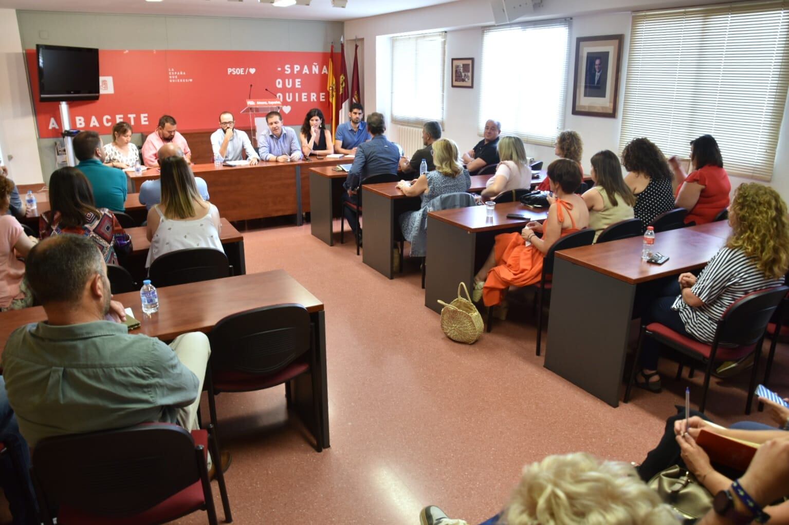 Ejecutiva Provincial del PSOE de Albacete celebrada este lunes