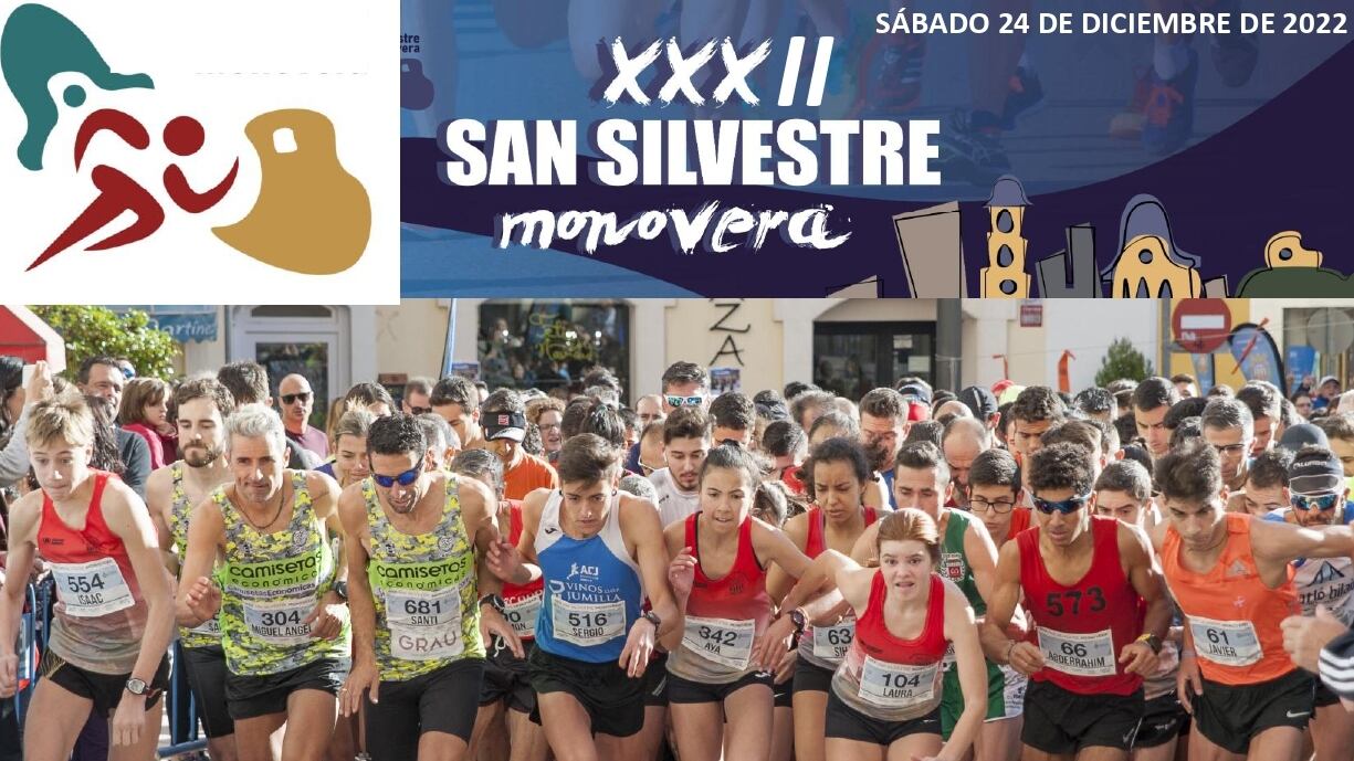 La San Silvestre Monovera cumple su 32ª edición