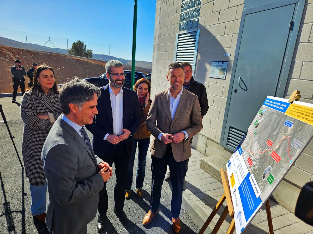 Una inversión de 3,8 millones de euros mejora el abastecimiento de agua al Polígono de Cavila y las pedanías bajas de Caravaca