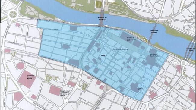 Zona de Bajas emisiones en Zaragoza