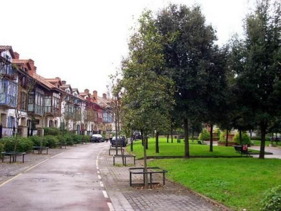 Calle Ribera de Irun. 