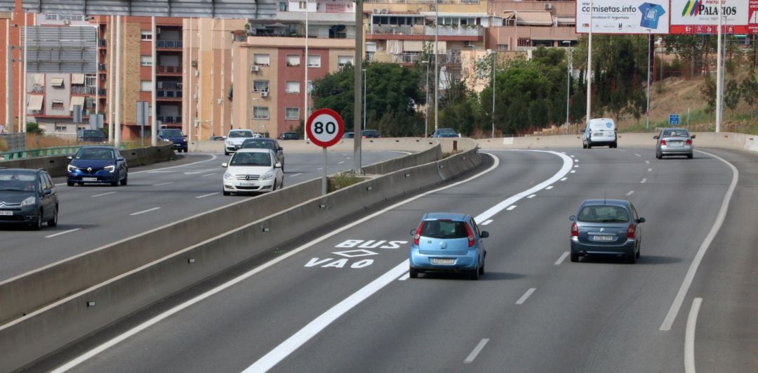 El BUS VAO de la C 31 a Badalona, obert al tràsit el mes d&#039;agost passat