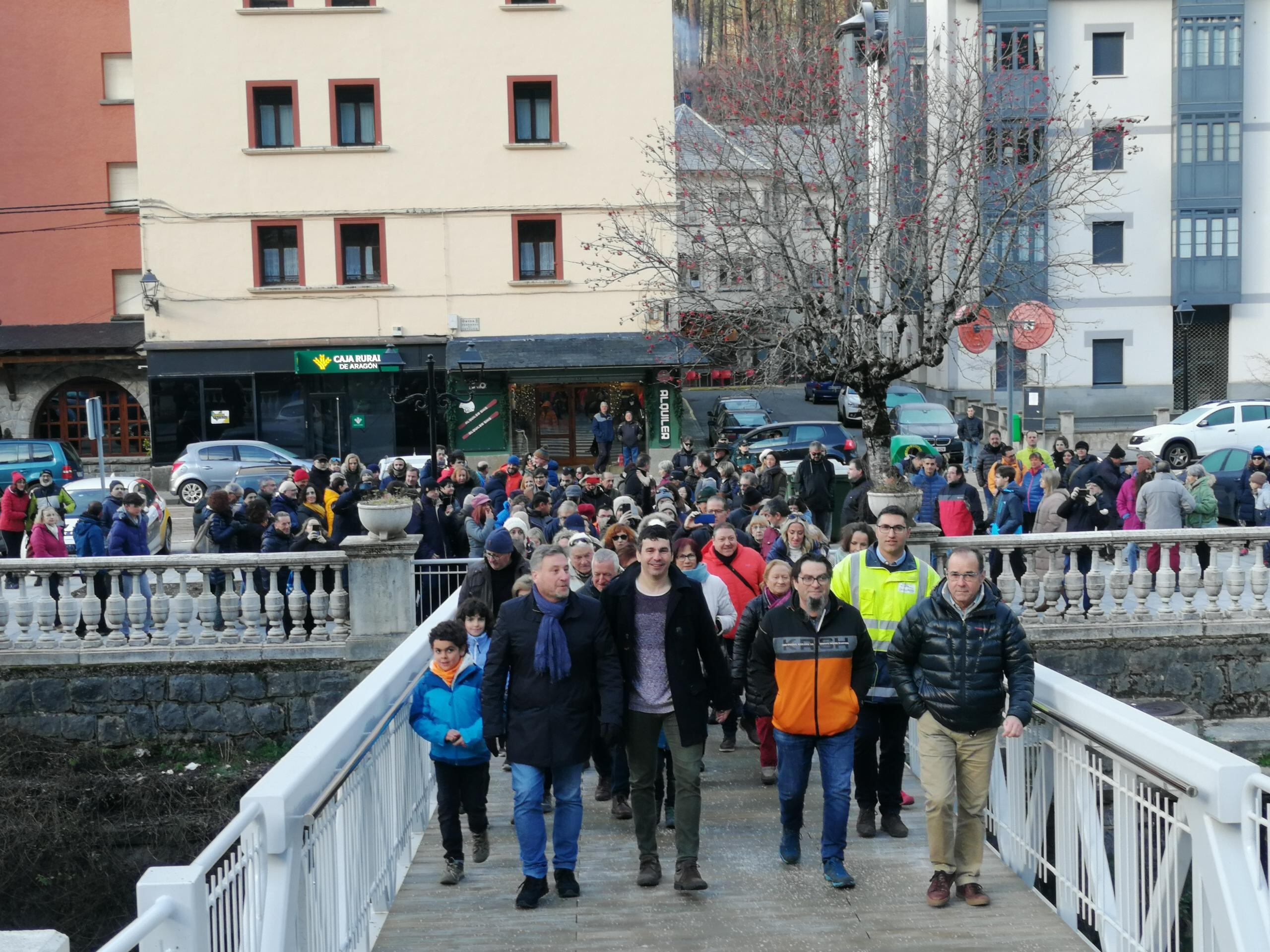 Inauguración de la nueva explanada de Arañones. 7/01/2023