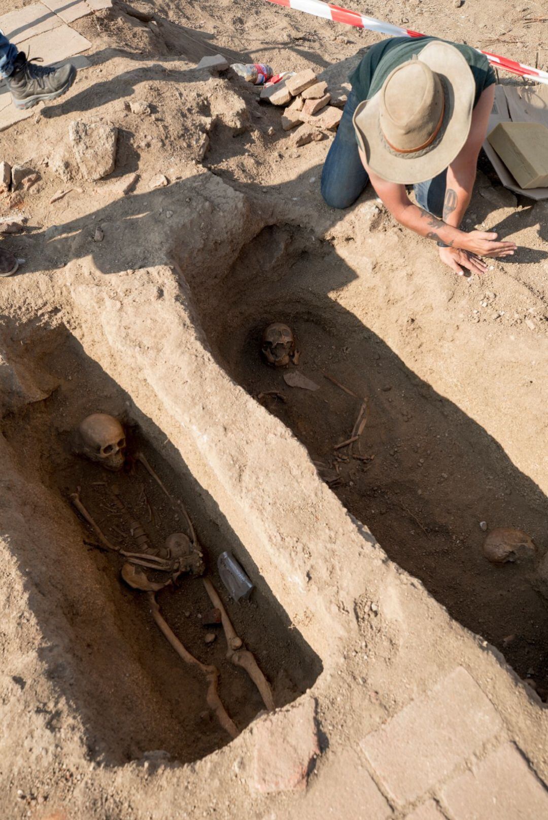 Enterramientos en el Humilladero de San Juan del Olmo
