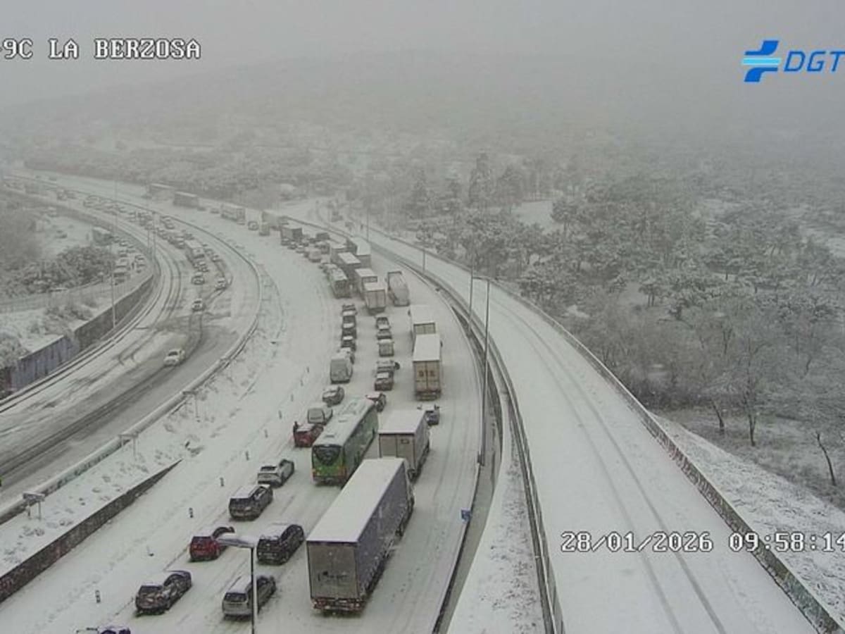 Madrid levanta el nivel de alerta tras la borrasca Kristin