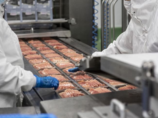 Loncheado y envasado de jamón