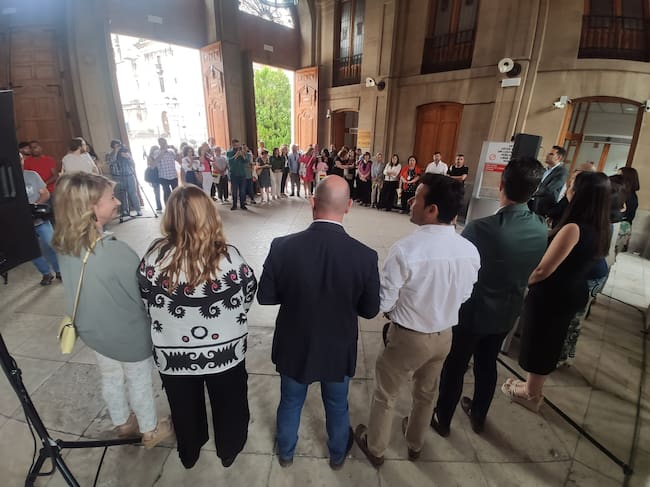 Acto con motivo del Día del Orgullo en la Diputación Provincial de Jaén.