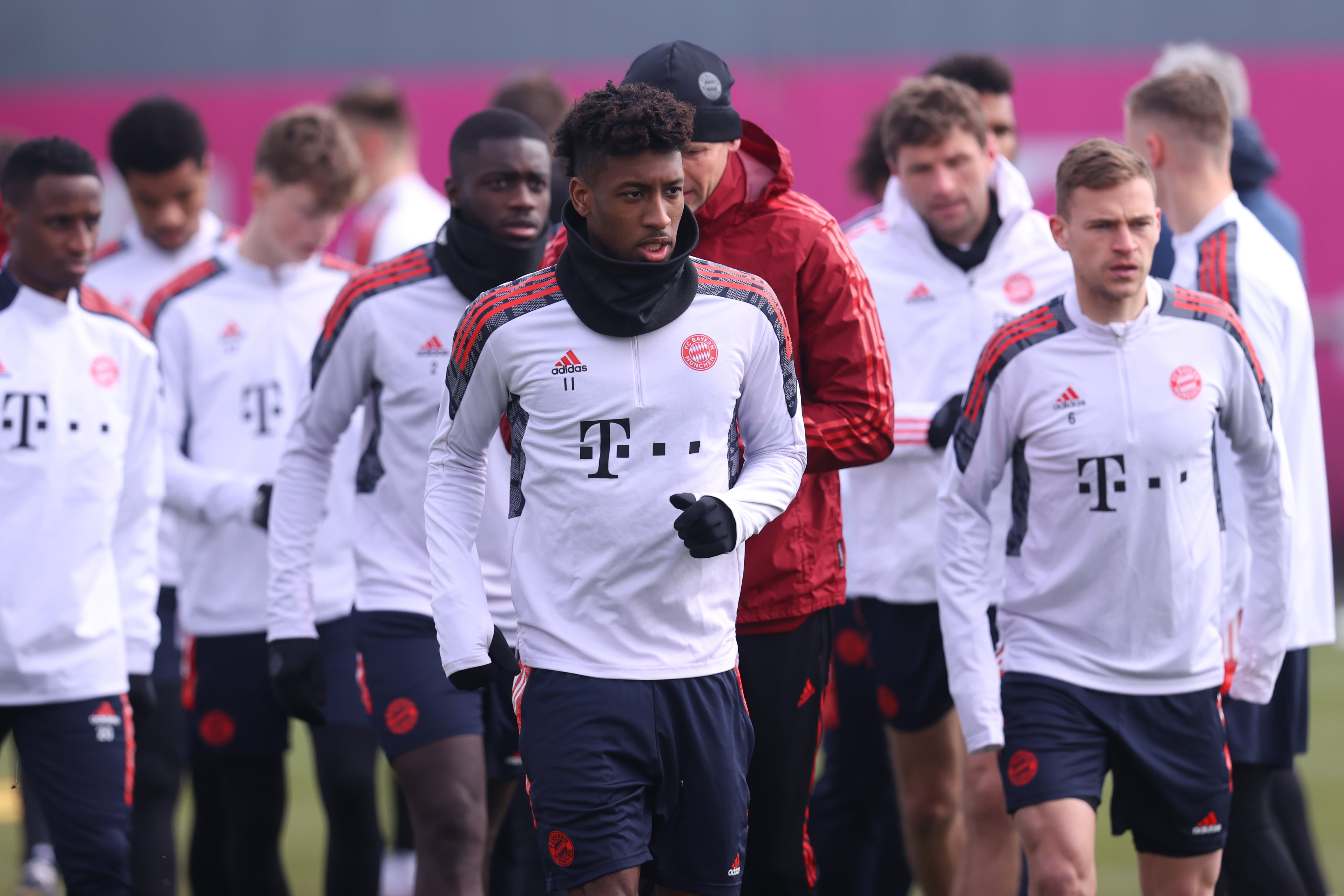 Entrenamiento de la plantilla del Bayern de Múnich, 7 de marzo de 2022