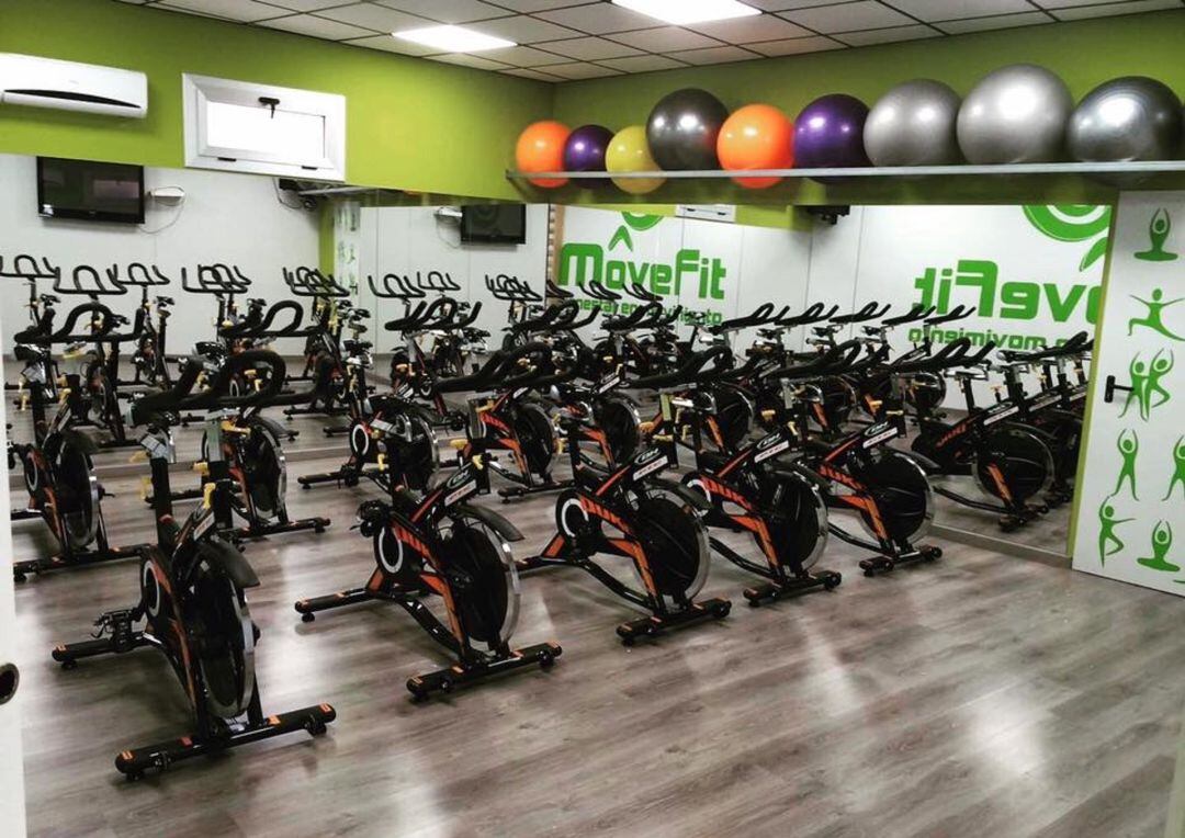 Imagen de una de las salas de este gimnasio en El Pedernoso