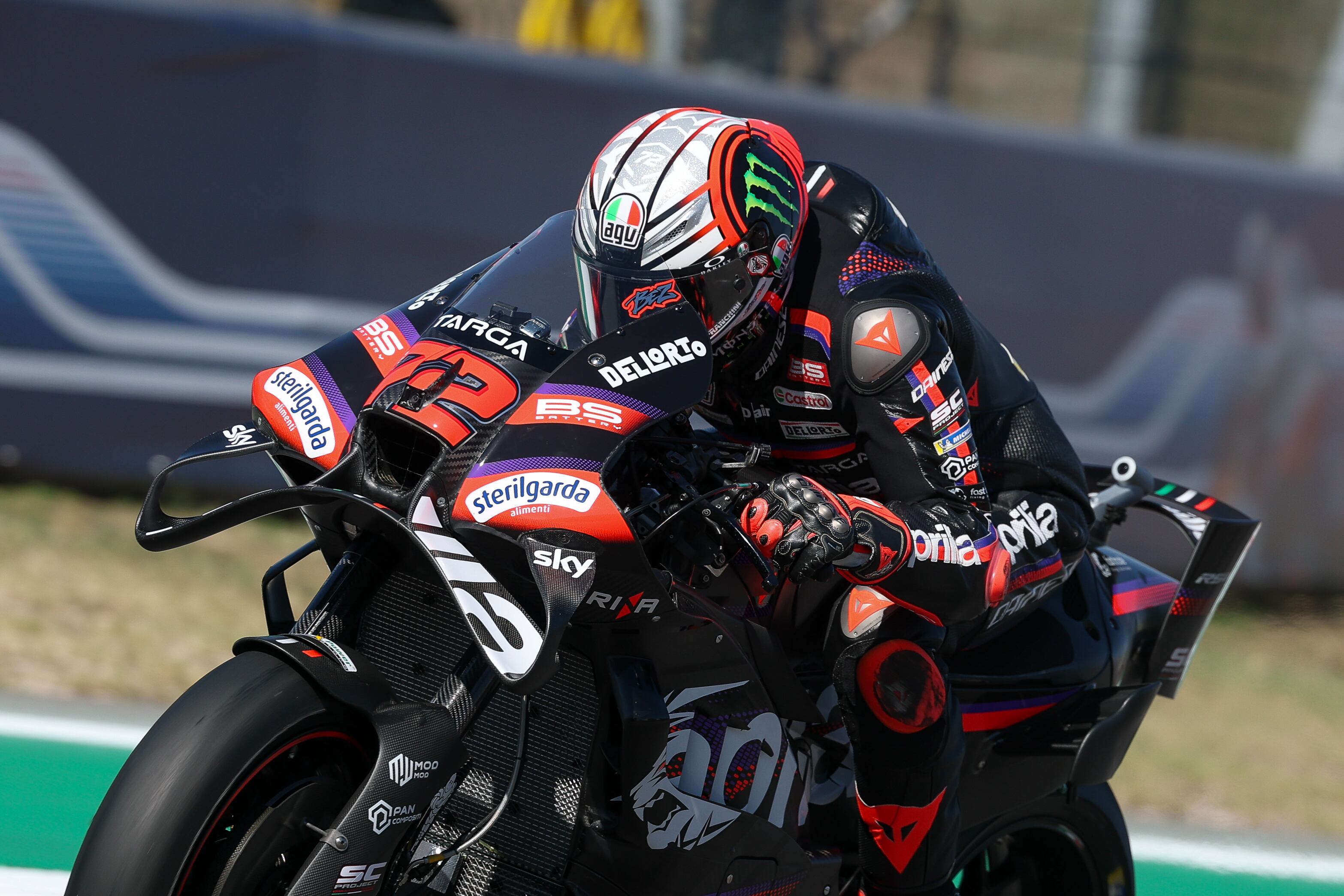 Marco Bezzecchi, durante el GP de Estados Unidos de MotoGP