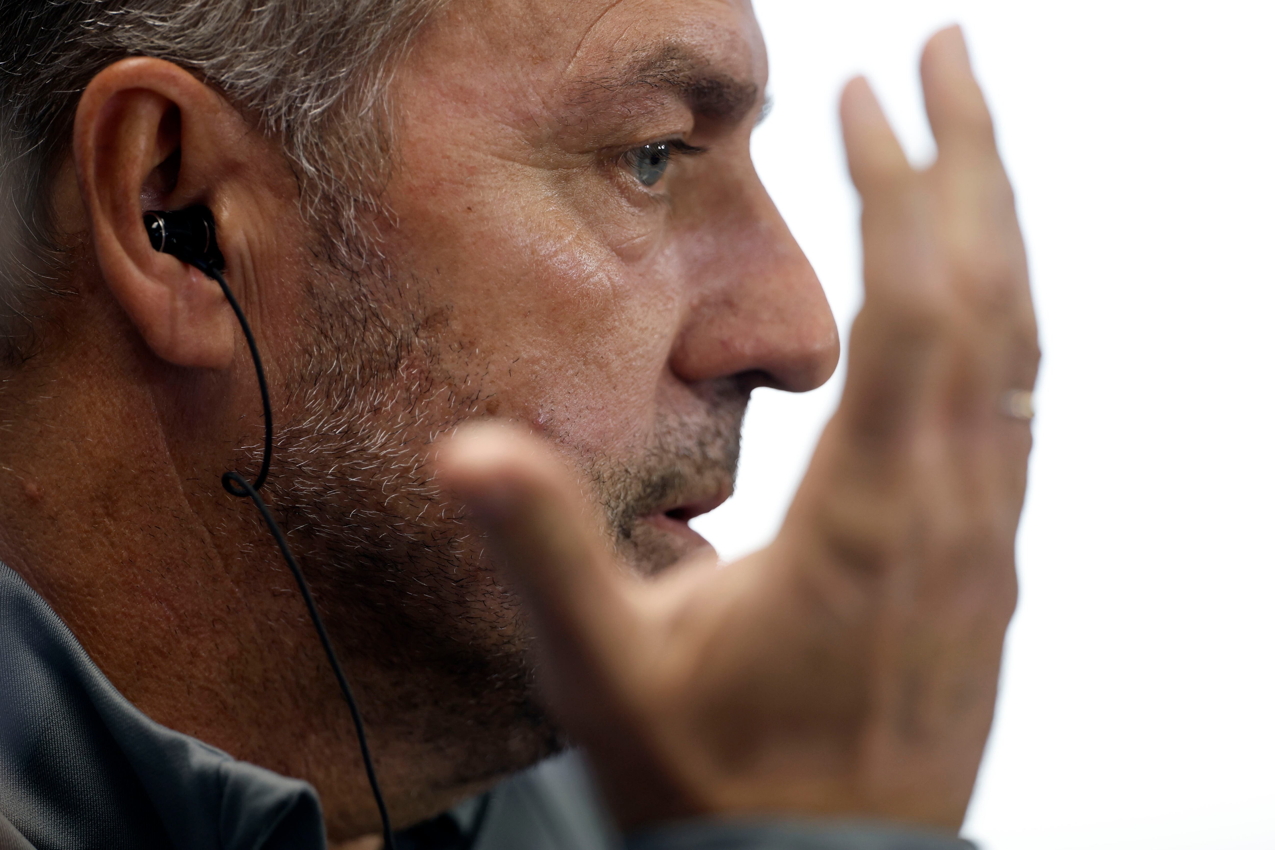 Hansi Flick habla en rueda de prensa