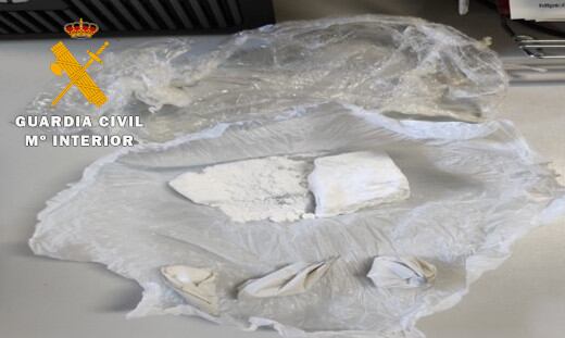Imagen de la droga incautada - Guardia Civil