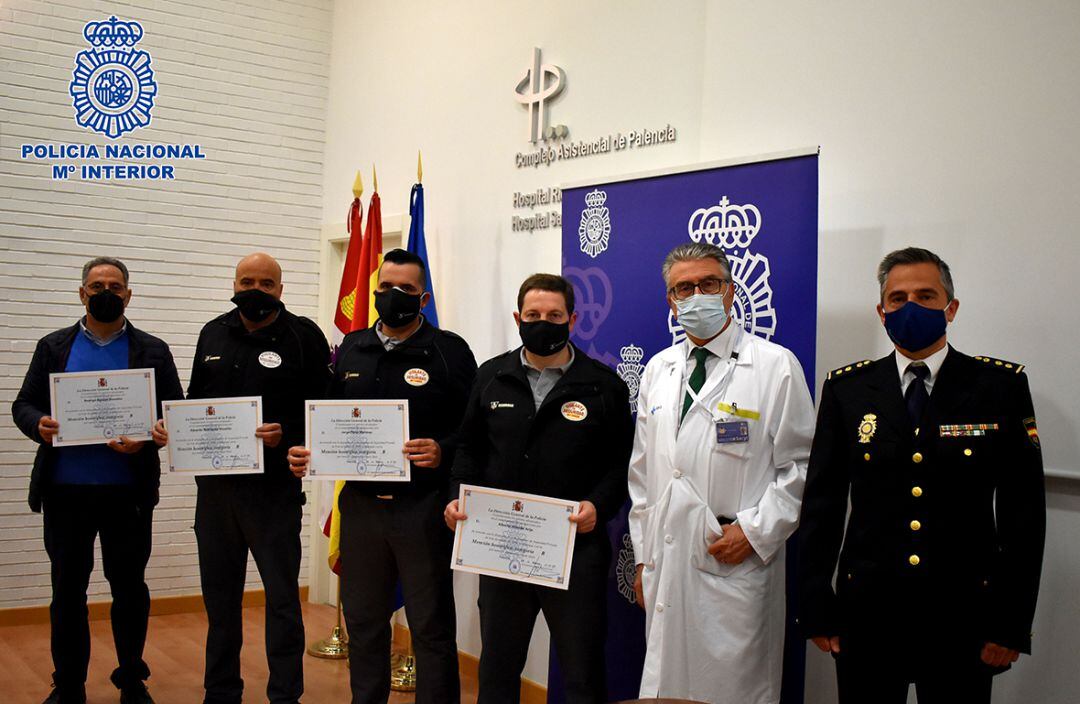 Imagen de la entrega de las menciones