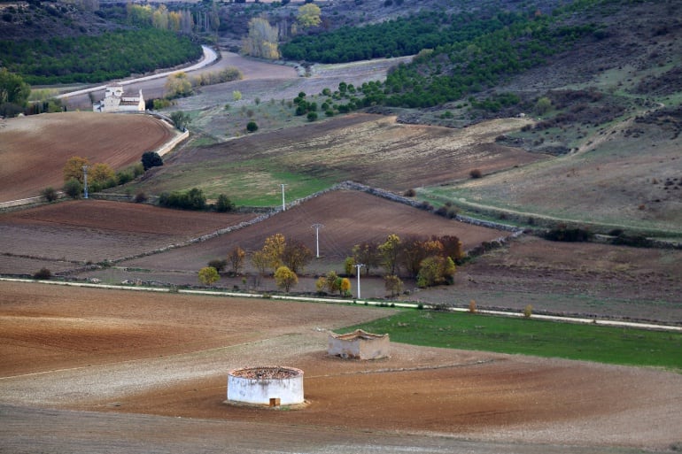 Paisaje en Tierra de Campos