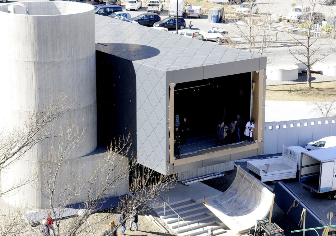 Trasllat de les pintures romàniques Santa Coloma a l’Espai Columba