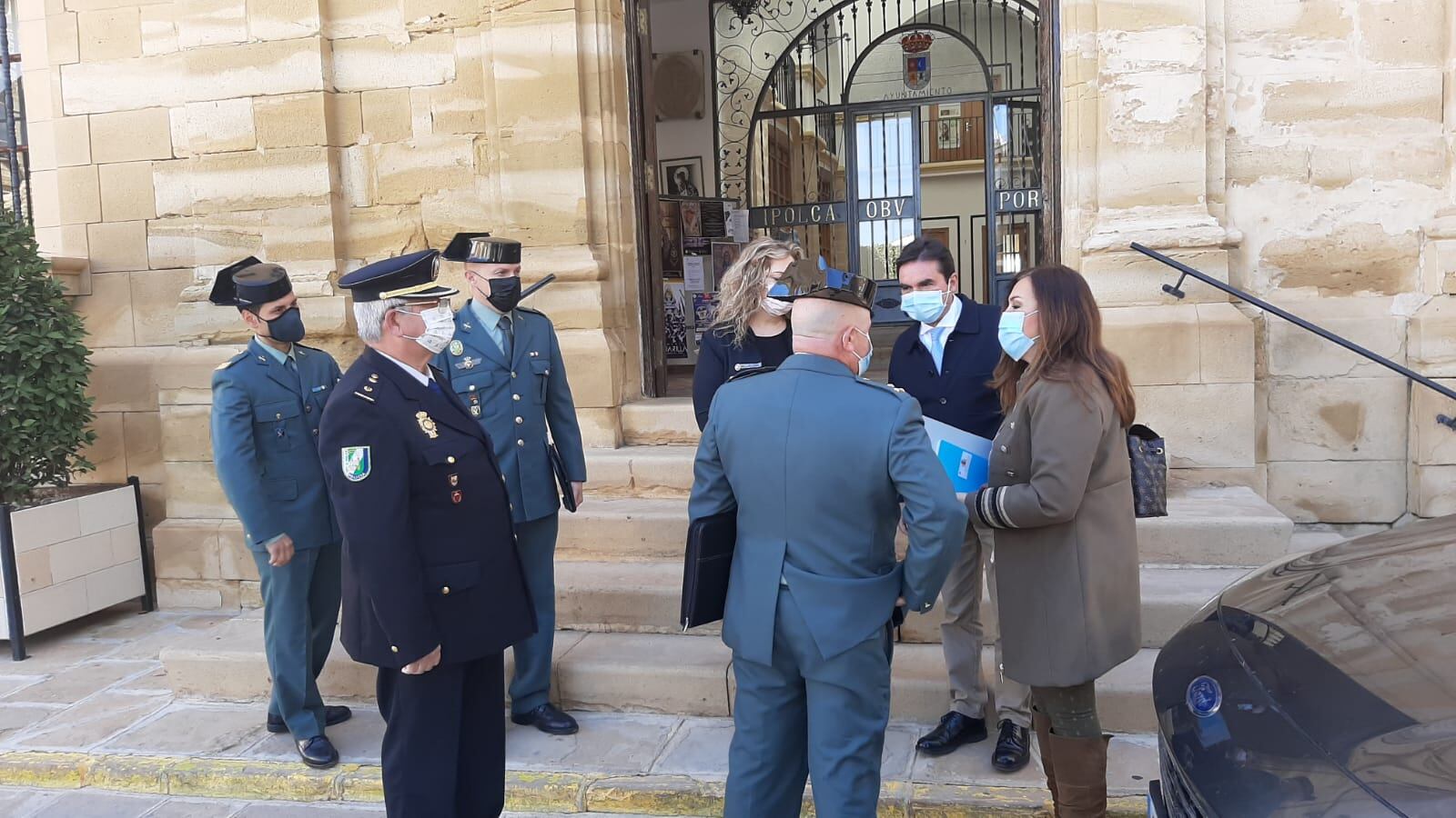 Reunión de la Junta Local de Seguridad ante la celebración de la Romería de Alharilla.