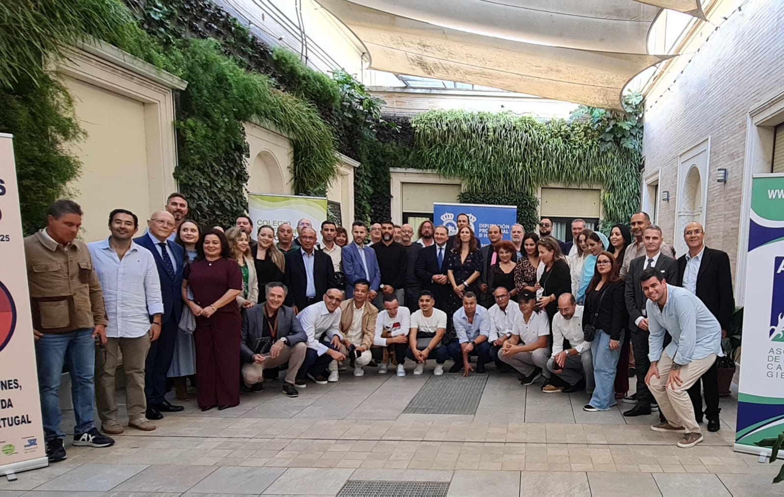 Foto del congreso en la Diputación de Huelva.