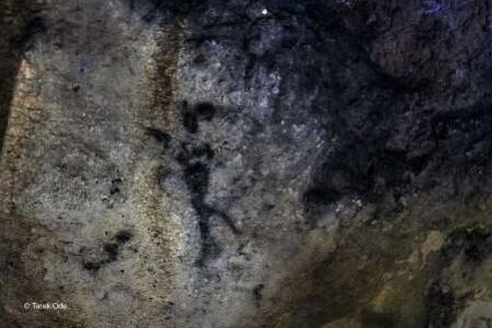 Pinturas rupestres halladas en La Palma