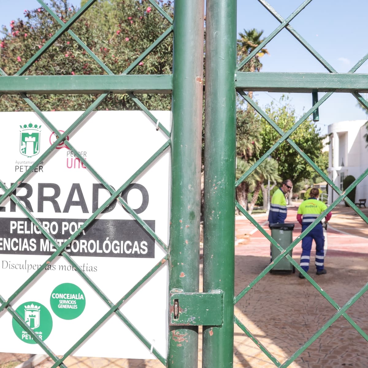 Alerta naranja por fuerte viento en el Medio Vinalopó: cierre de parques, instalaciones deportivas al aire libre y suspensión de actividades