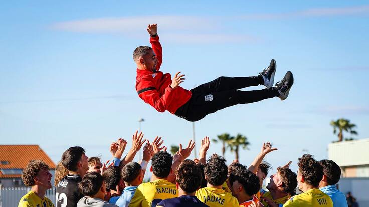 "Todavía estamos de resaca emocional": Aitor García, entrenador del Juvenil A del Alcorcón