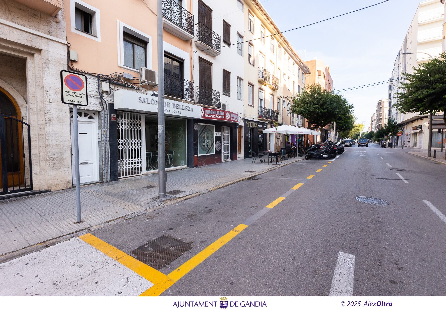 Nuevos espacios para aparcar 5 minutos en Magistrado Catalá