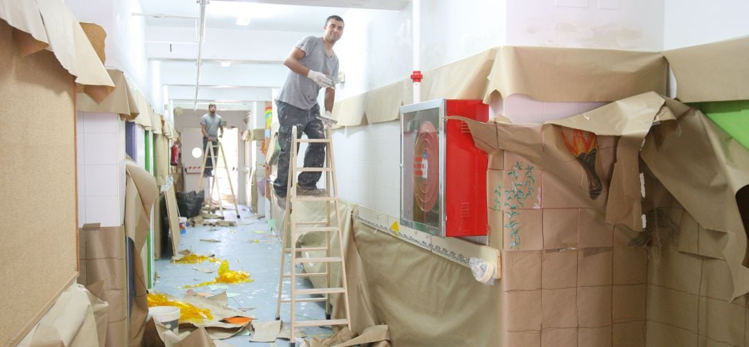 Obras de mantenimiento de los centros educativos públicos de Tres Cantos