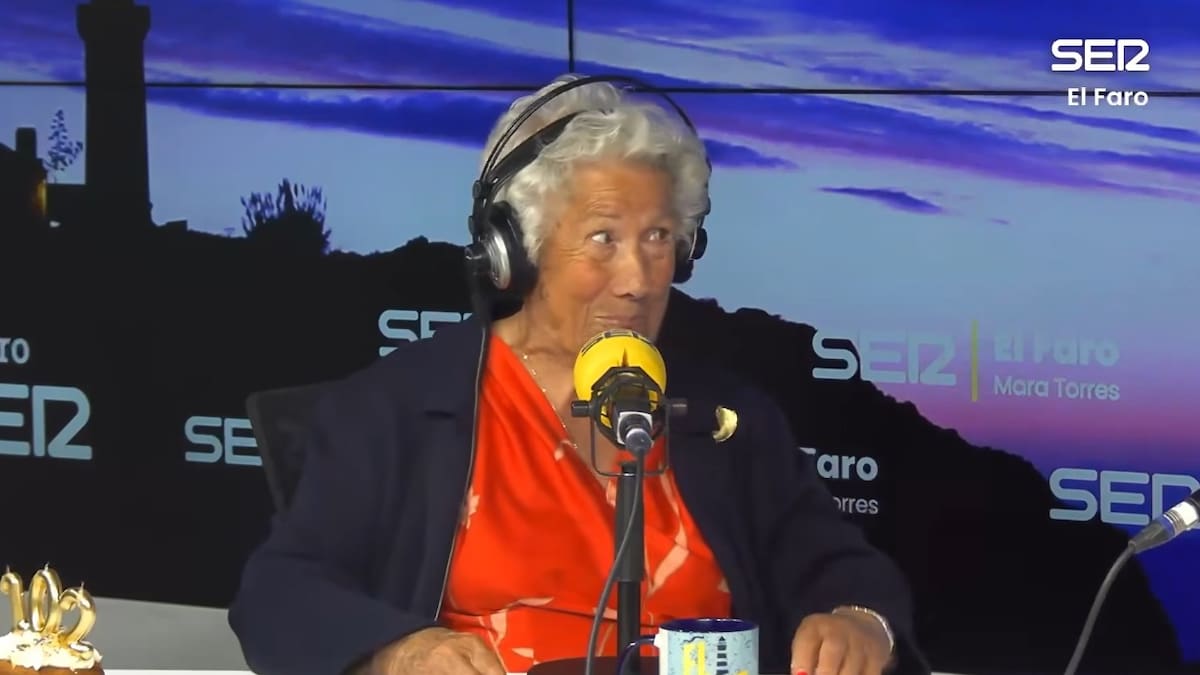 Charito Testa vuelve a 'El Faro' para celebrar sus 102 años: "Tengo para rato"