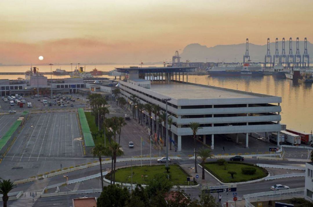 La Estación Marítima del Puerto de Algeciras.