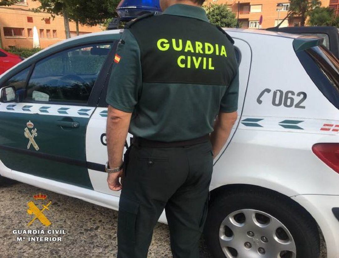 Un vehículo de la Guardia Civil.