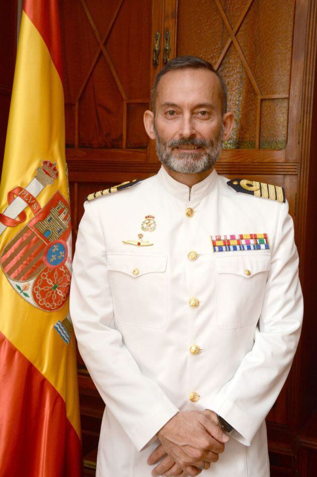 Ernesto Zarco Gil, capitán de Navío y jefe de la Flotilla de Submarinos