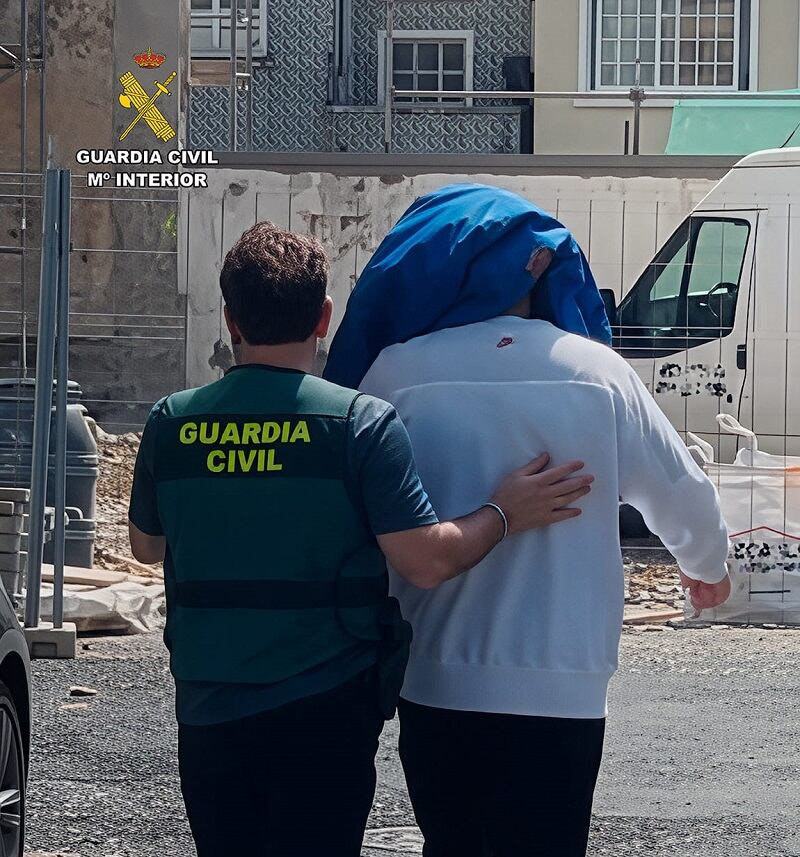 Momento del operativo. Foto/Guardia Civil