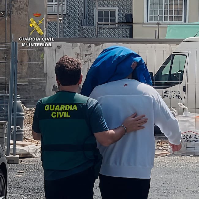 Momento del operativo. Foto/Guardia Civil