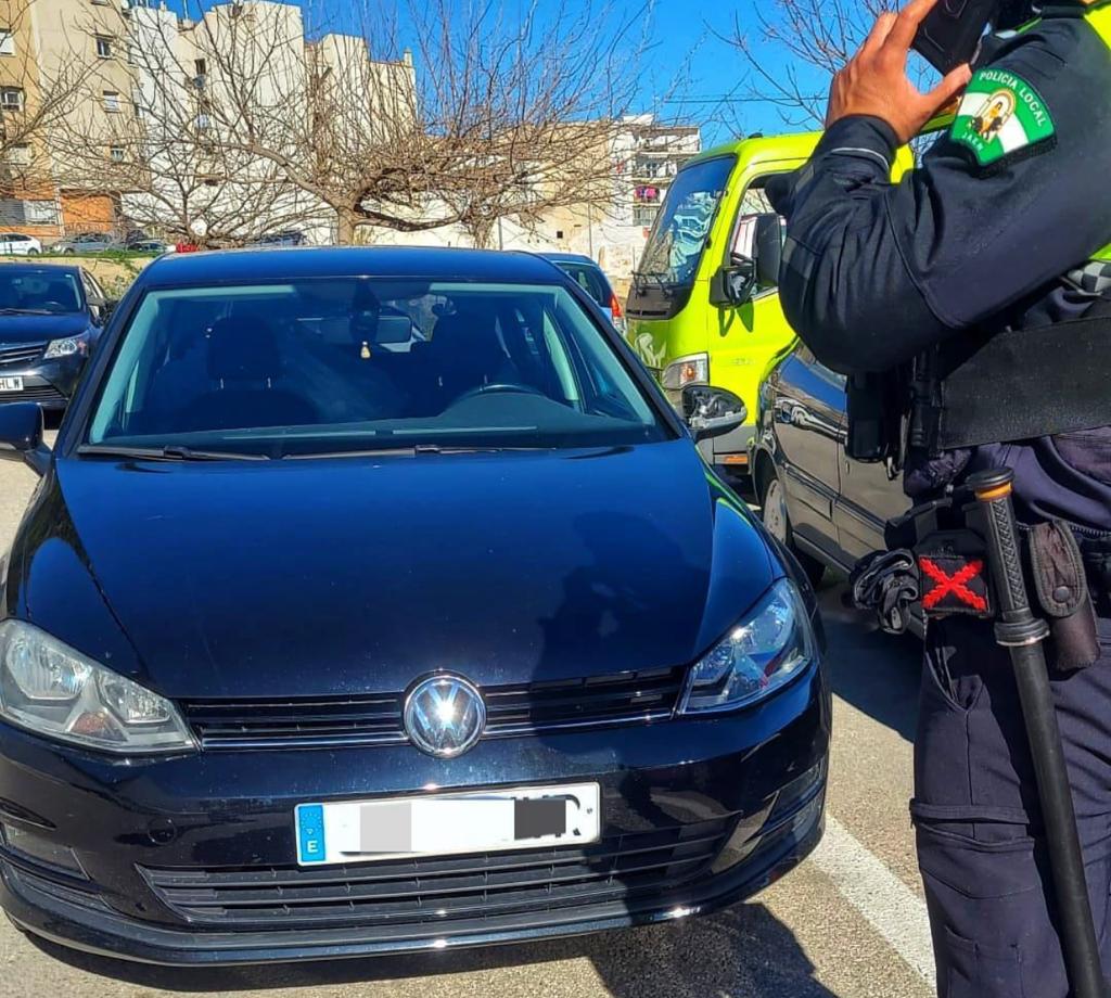 Coche robado en Jaén.