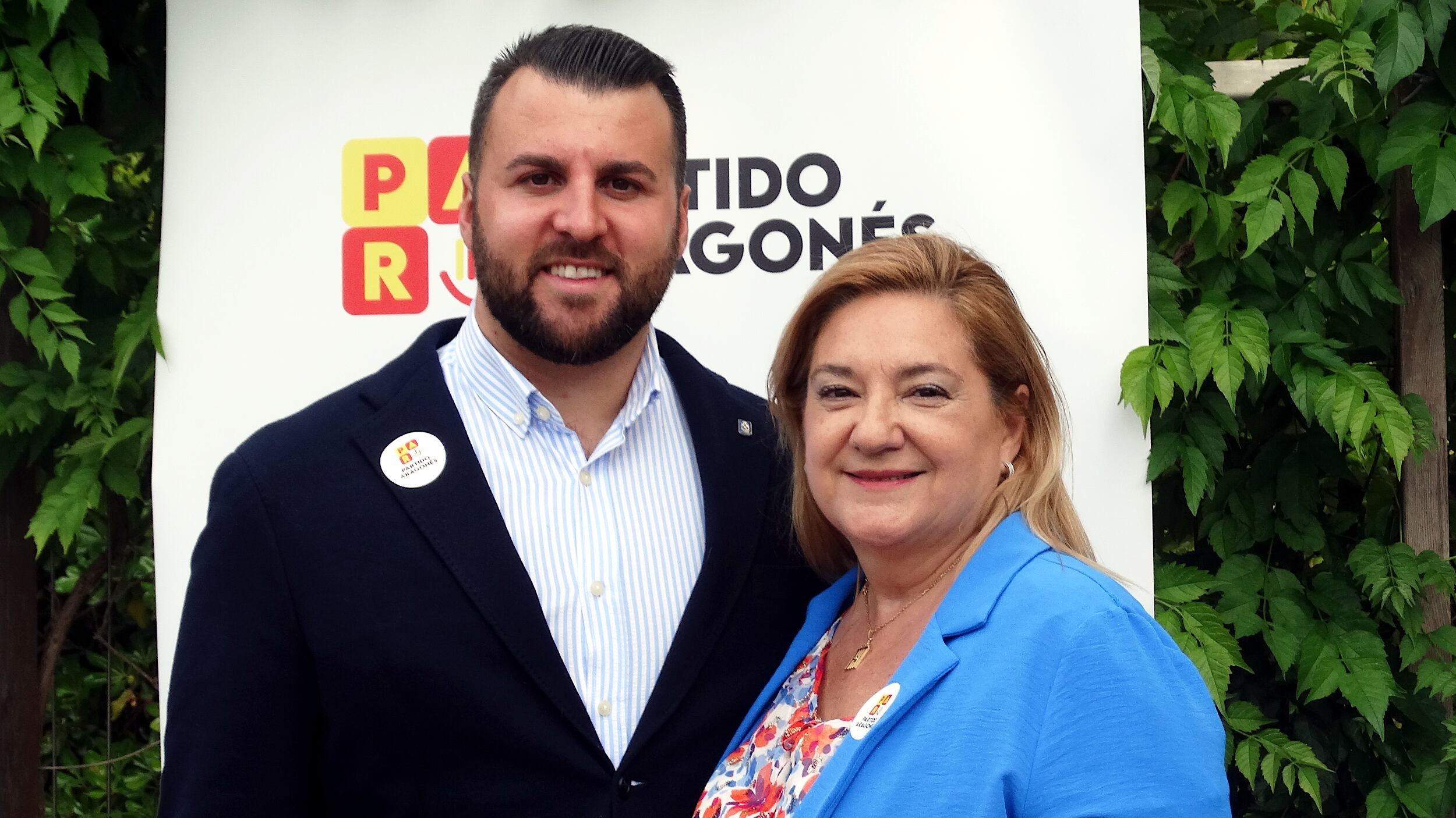 María Eugenia Gabás y Antonio Gutiérrez