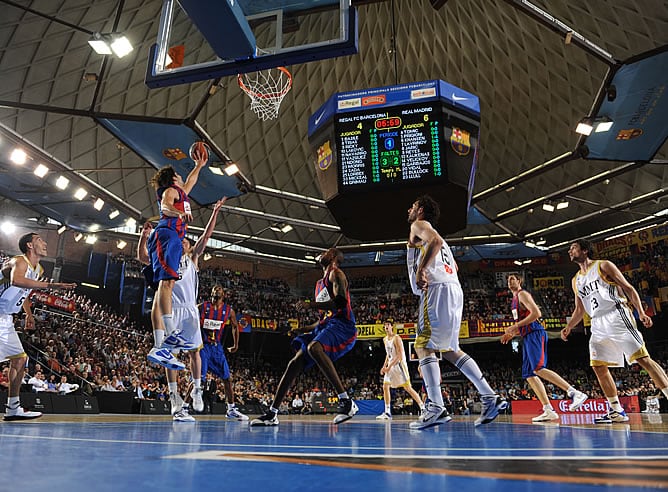 El Madrid cae en el Palau