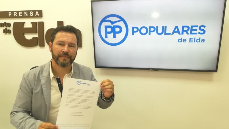 Francisco Muñoz, portavoz del PP de Elda 