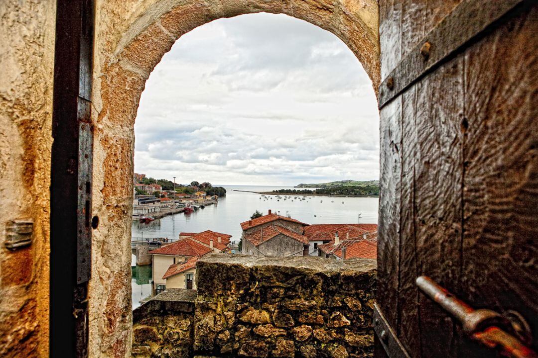 Panorámica de San Vicente de la Barquera.