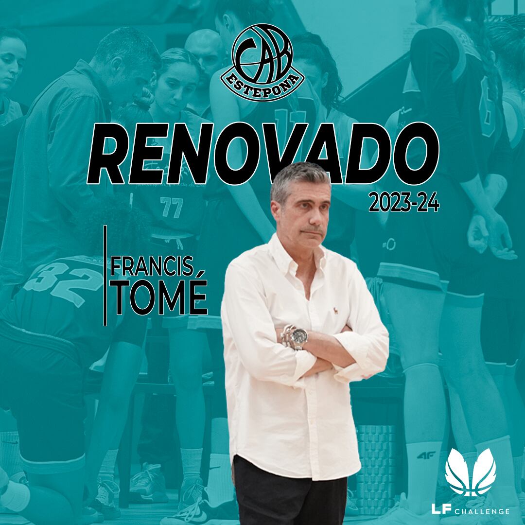 El técnico Francis Tomé ha renovado una temporada más con el CAB Estepona en la Liga Challenge
