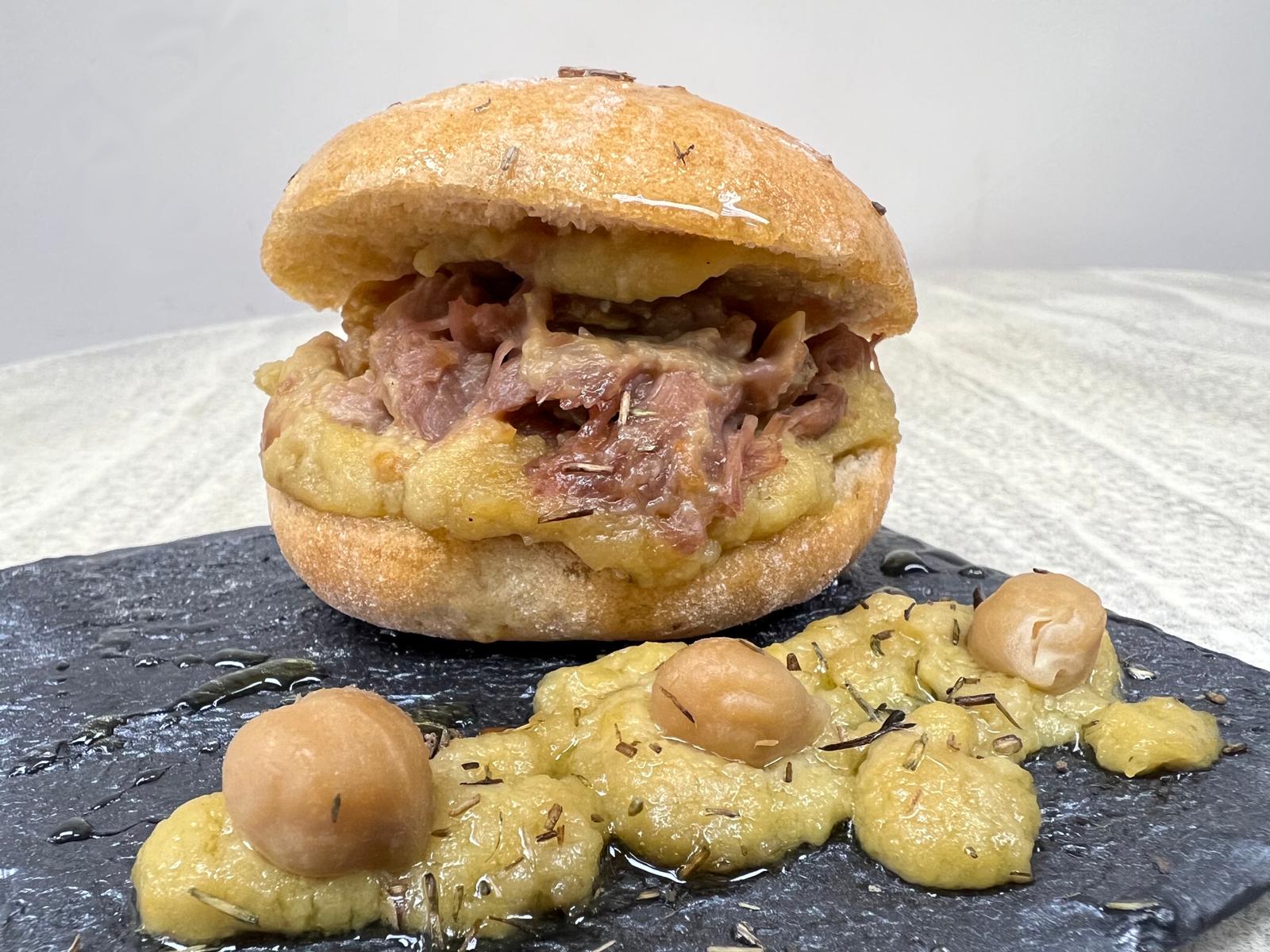 "Chusquero Seguntino", pincho con el que Irene González se presenta al Concurso de Pinchos Medievales |Fuente: Prensa de Sigüenza